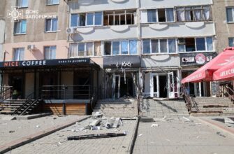 Запоріжжя: росіяни обстріляли місто, поранені 4 людини