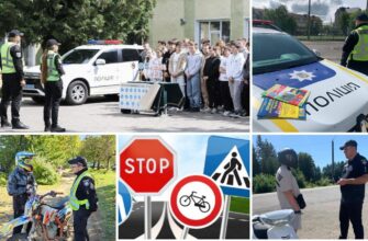 Тиждень безпеки дорожнього руху: співробітники поліції проводять тематичні заходи