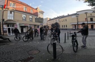 Під час велоінспекції Руслан Марцінків проінспектував центр міста. Відео