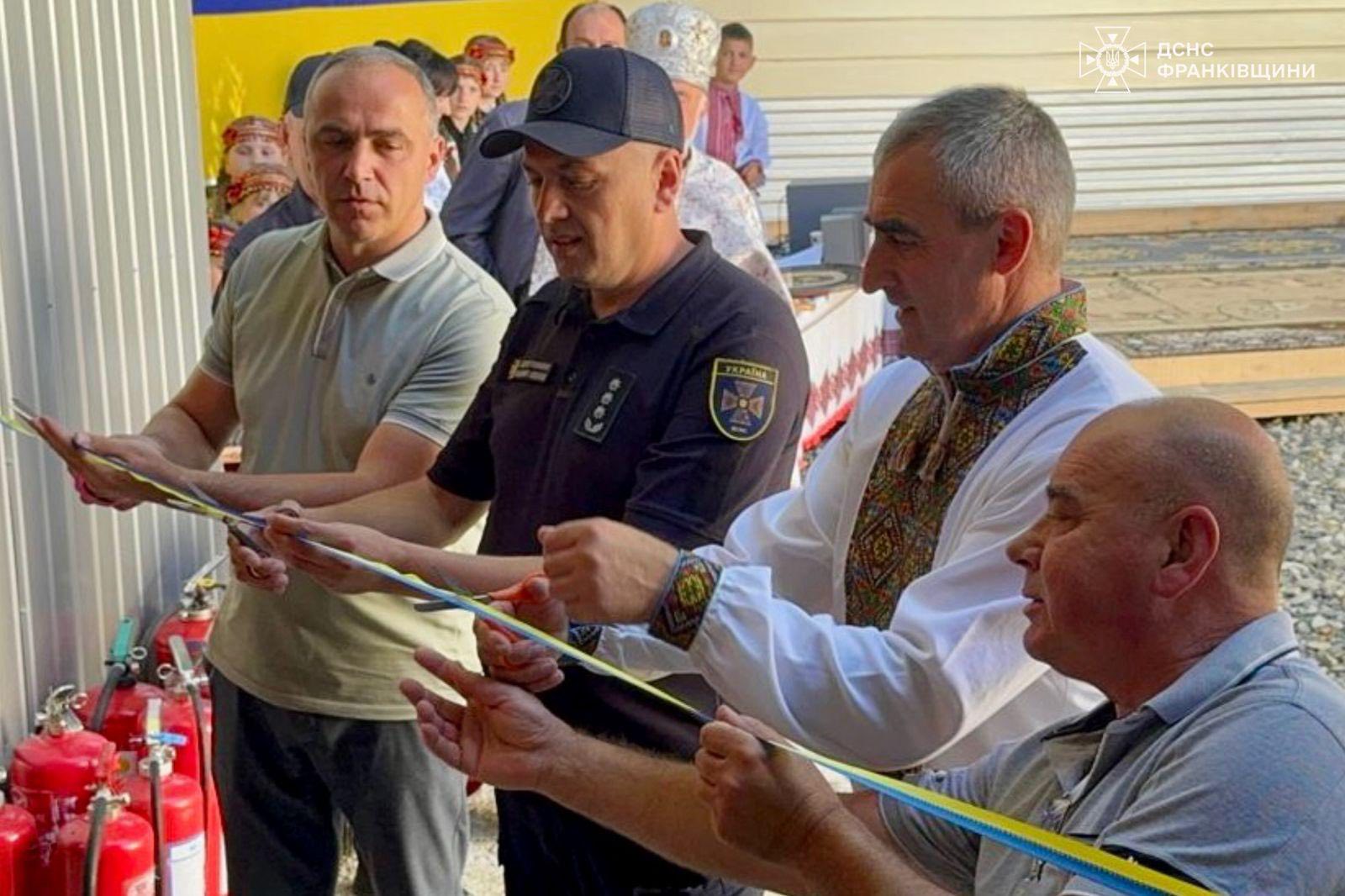vis - На Верховинщині відкрили підрозділ місцевої пожежної охорони - rai.ua