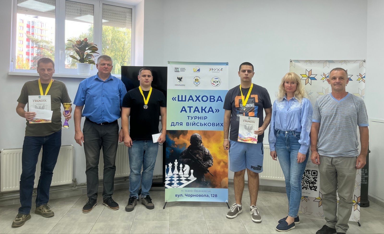 yrlo 1 - В Івано-Франківську відбувся шаховий турнір серед військовослужбовців - rai.ua