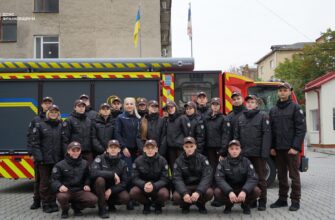 Івано-Франківські ліцеїсти пізнавали професію рятувальника
