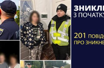 У 2025 року до поліції Прикарпаття надійшло 201 повідомлення про зникнення дитини