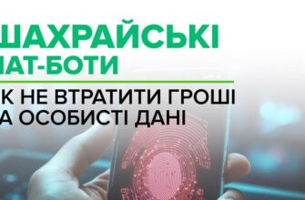 Обережно! Шахрайські чат-боти вимагають дані та гроші