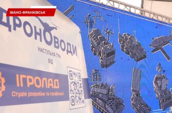 В Івано-Франківську презентували першу настільну гру про дрони. Відео