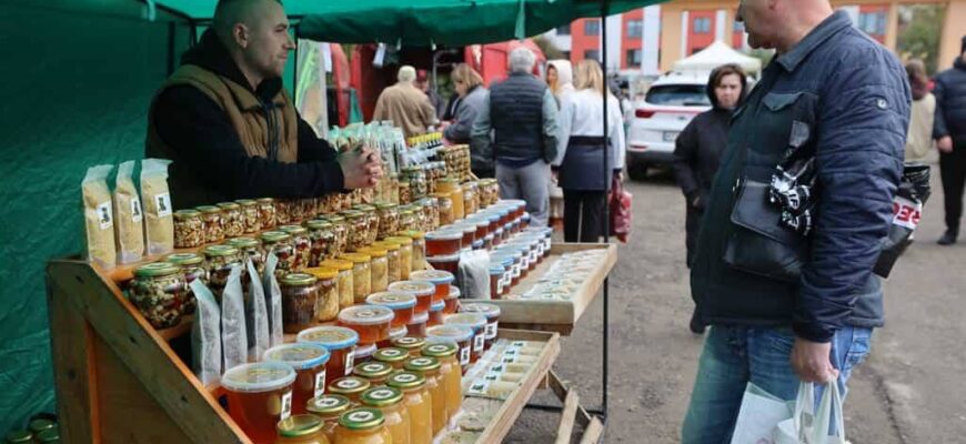 В Івано-Франківську відбувся черговий продовольчий ярмарок