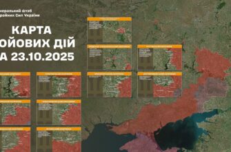 Оперативна інформація станом на 24.10.2025 щодо російського вторгнення