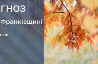 Прогноз погоди на 23 жовтня 2025