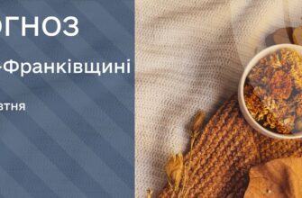 Прогноз погоди на 16 жовтня 2025 року