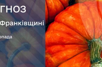 Прогноз погоди на 1 листопада 2025 року