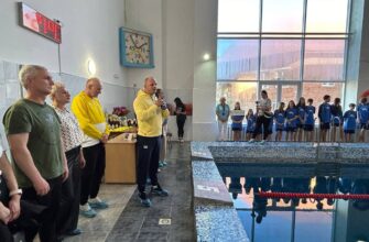 У Бурштині відбувся третій турнір із плавання. Відео