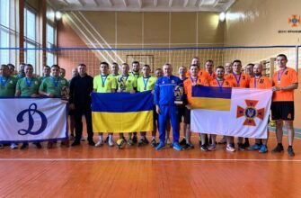 На Прикарпатті відбувся турнір з волейболу серед підрозділів ДСНС