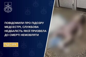 Повідомили про підозру медсестрі, службова недбалість якої призвела до смерті немовляти