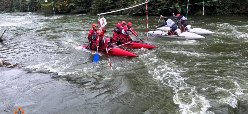 Прикарпатські рятувальники серед кращих у Чемпіонаті України з водного туризму
