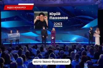 Учитель з Івано-Франківська Юрій Пахомов став «Вибором українців». Відео