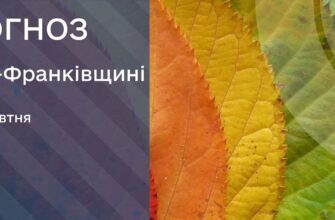 Прогноз погоди на 30 жовтня 2025 року