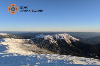 На горі Піп Іван фіксують температуру -8°С