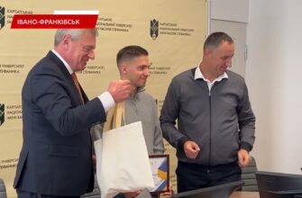 У КНУВС вручили стипендію магістру 2-го курсу у розмірі 50 000 гривень. Відео