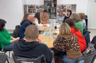 У Молодіжному центрі «Рух» відбувся круглий стіл щодо інклюзії. Відео