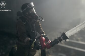 Прикарпатські рятувальники ліквідували пожежу спричинену обстрілом