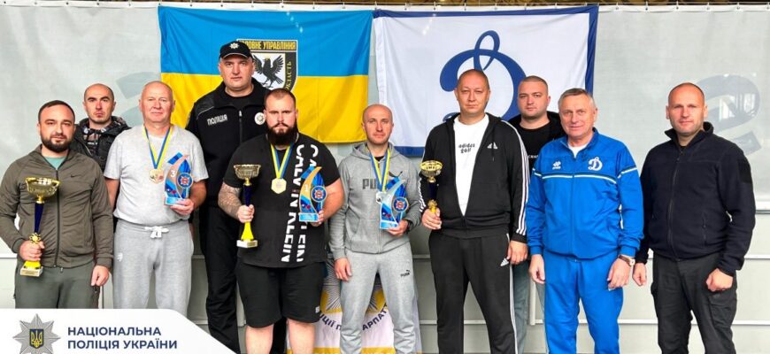 В Івано-Франківську відбулись змагання з настільного тенісу серед поліцейських-ветеранів