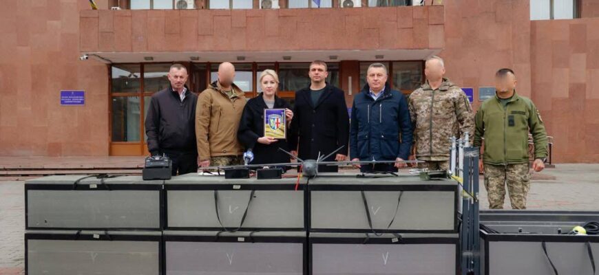 Івано-Франківська ОВА передала техніку для підрозділу БпЛА радіотехнічного батальйону