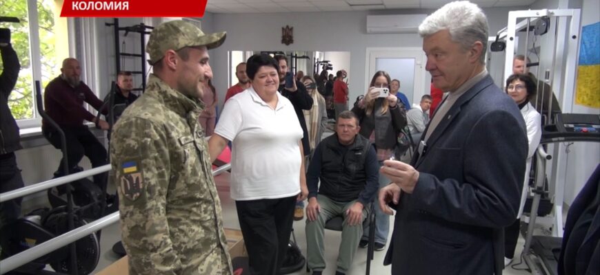 Петро Порошенко відвідав Коломию. Відео