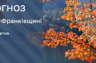 Прогноз погоди на 29 жовтня 2025 року