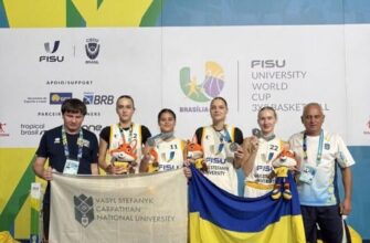 Баскетболістки Карпатського університету — віце-чемпіонки світу з баскетболу