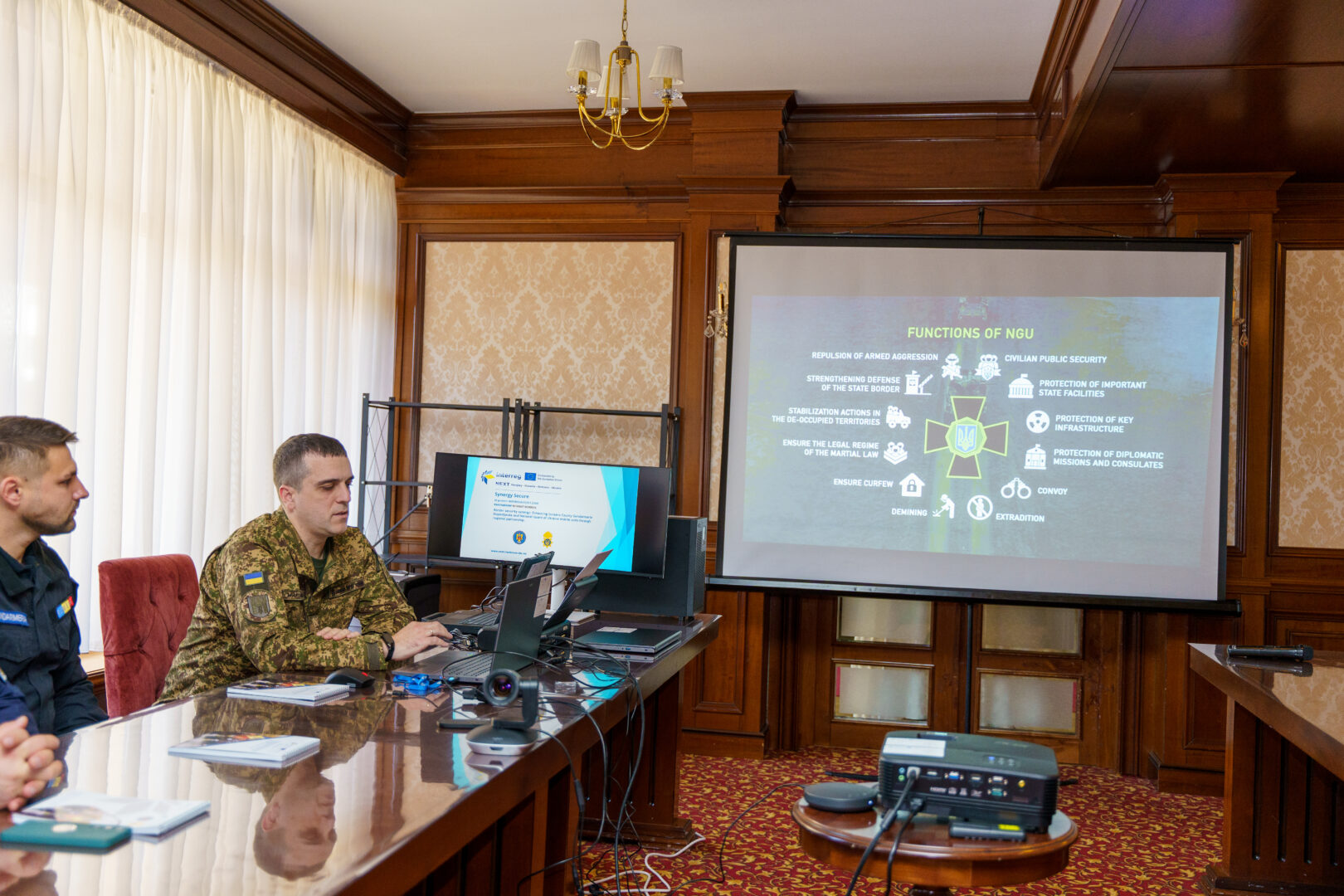 foto 10 1 - 50 полк імені полковника Семена Височана НГУ – учасник міжнародного проекту «Synergy Secure» - rai.ua