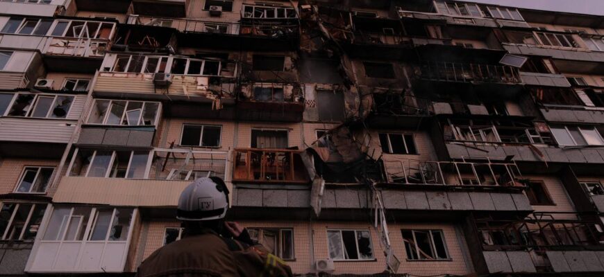 Внаслідок атаки рф пошкоджені 22 локації у різних районах столиці