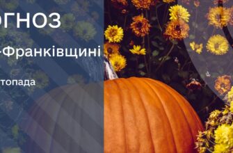 Прогноз погоди на 12 листопада 2025 року