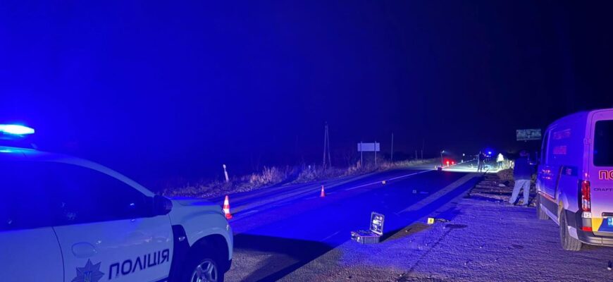 Двоє пішоходів загинули в ДТП на Надвірнянщині