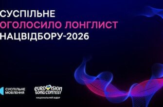 Оголошено фіналістів Національного відбору на Євробачення-2026
