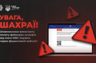 Кіберполіція виявила випадки вимагання коштів від імені МВС України