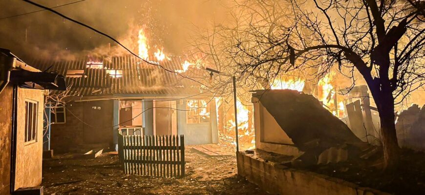 російські війська атакували Чернігівщину, Дніпропетровщину, Одесу та Харків