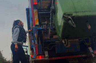 «Страхи лише в голові»: історія першої в Івано-Франківську водійки сміттєвоза Анастасії Подужайло