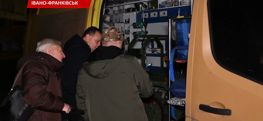 Івано-Франківська громада передала чергове підсилення на Покровський напрямок. Відео 