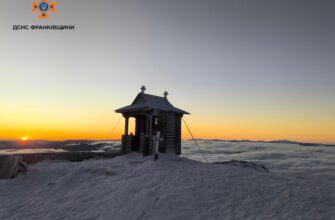 На горі Піп Іван Чорногірський ясно, штиль