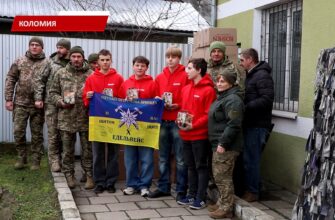 Дітям воїнів 10 ОГШБ привезли понад 800 подарунків. Відео