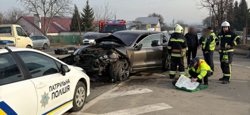 Одна людина загинула в результаті аварії в Івано-Франківську