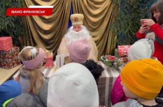 Івано-Франківський Червоний Хрест відкрив Хатинку Святого Миколая. Відео