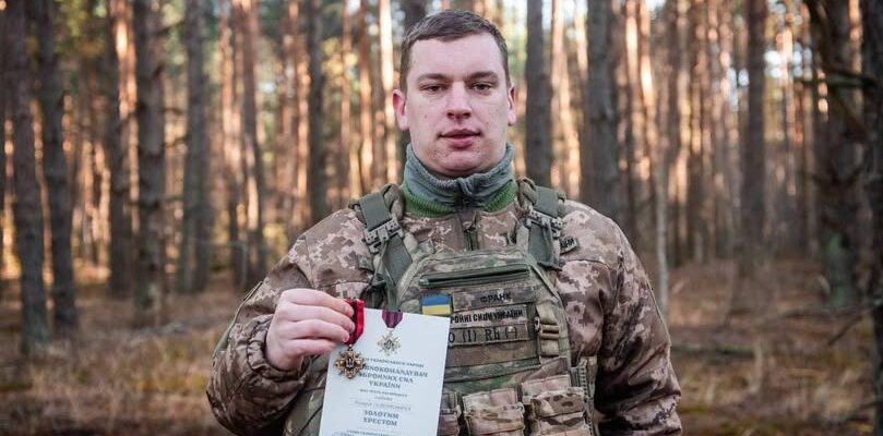 20-річний воїн з Єзуполя Назарій Остапович отримав «Золотий хрест»