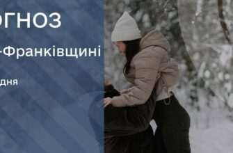 Медико-метеорологічні умови 1️⃣-типу. Видимість на автошляхах добра в тумані 600-900 м.