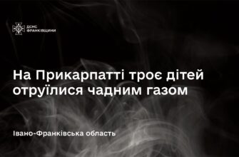На Прикарпатті троє дітей отруїлися чадним газом
