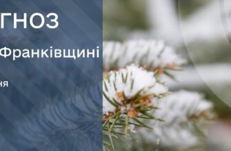 Прогноз погоди на 1 грудня 2025 року
