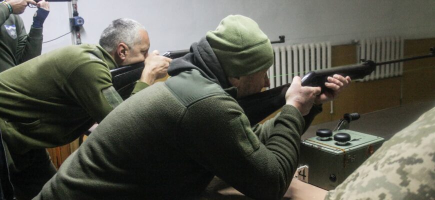 У Рогатині провели турнір з кульової стрільби серед ветеранів