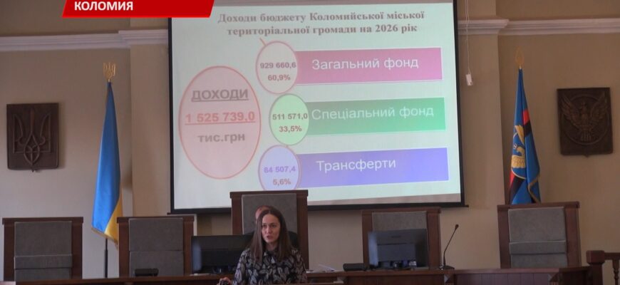 У Коломиї відбулося засідання 66 сесії міської ради. Відео