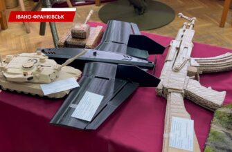 В Івано-Франківську відбулась виставка-конкурс моделей військової техніки. Відео