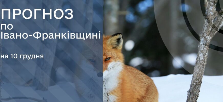 Прогноз погоди на 10 грудня 2025 року